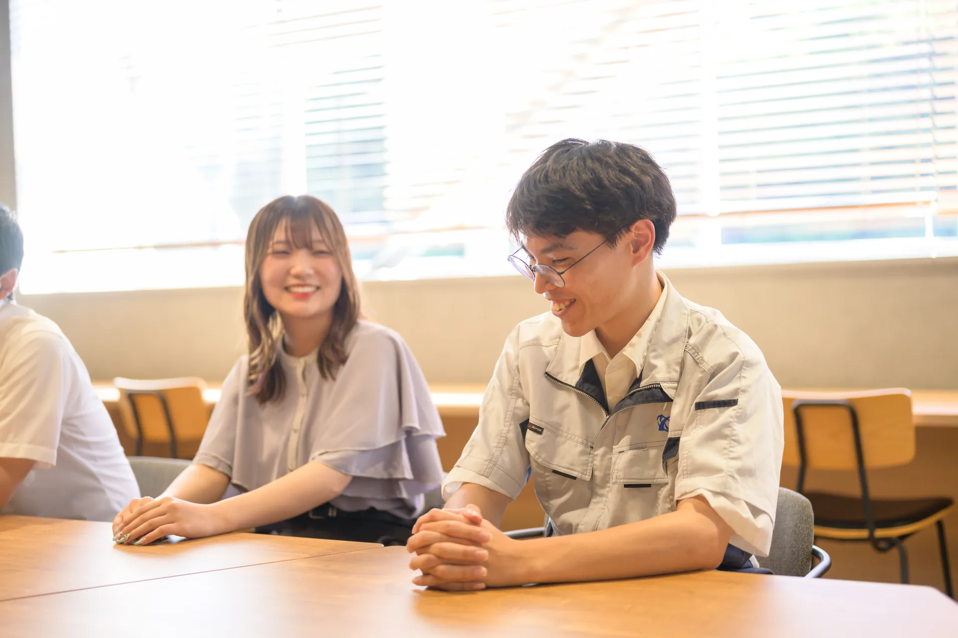 入社前と入社後、会社の印象は変わった?の対談写真