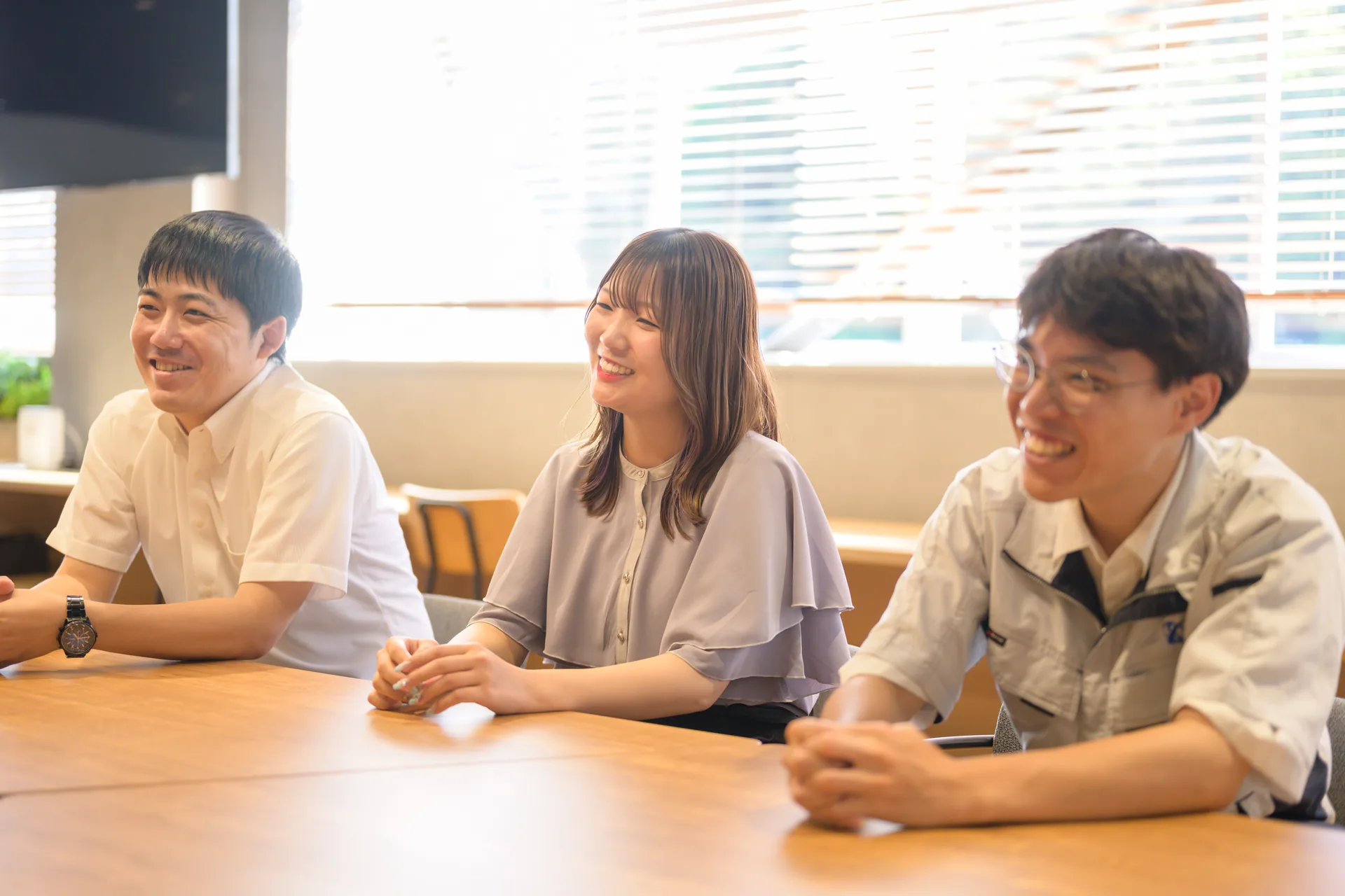 意見がぶつかったとき、どう乗り越える?の対談写真